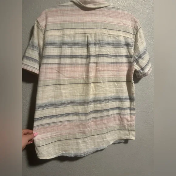 Men’s marine layer striped button up - Picture 8 of 8